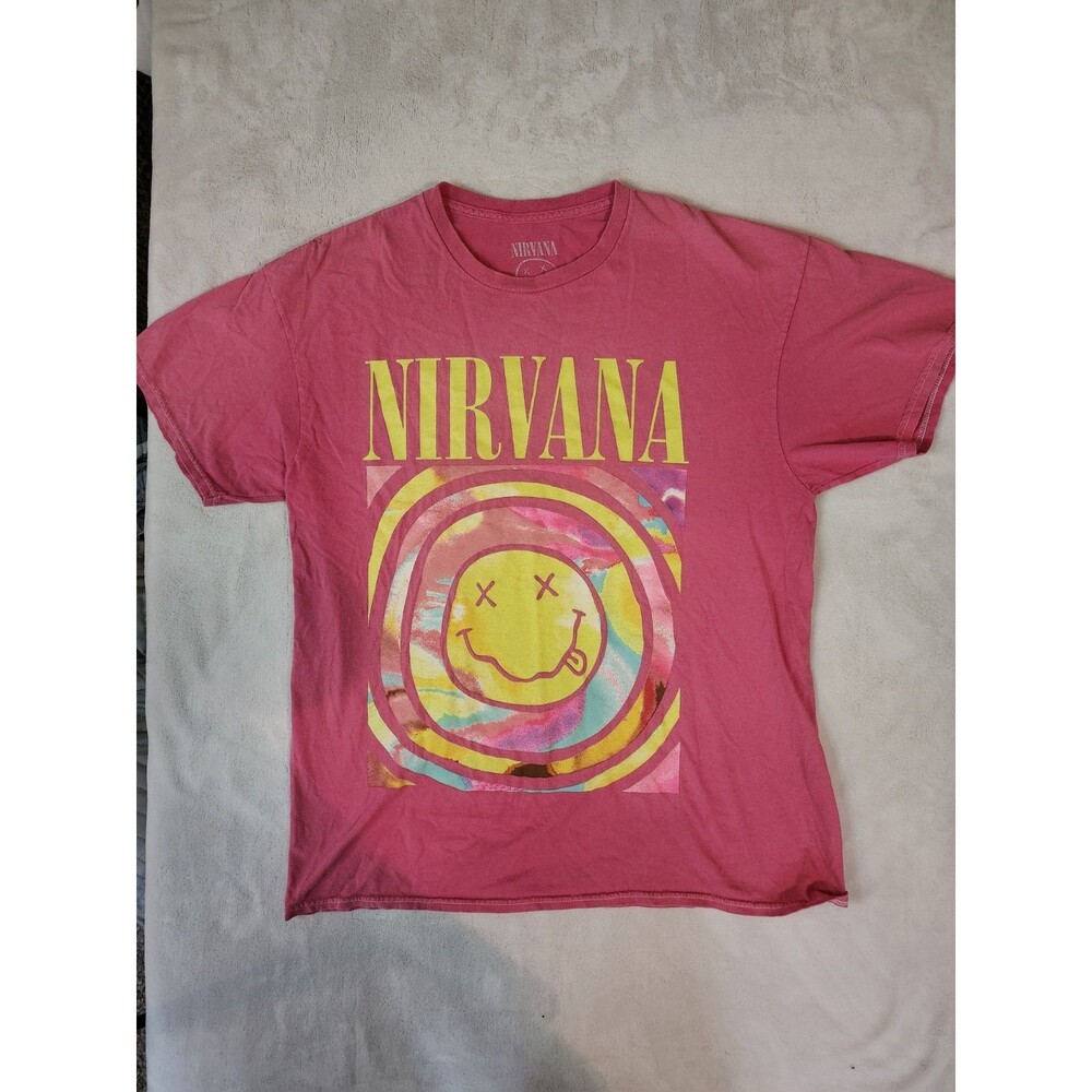nirvana graphic t shirt